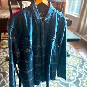 Howler Brothers / Blue / Flannel / Shirt / Long Sleeve / Western